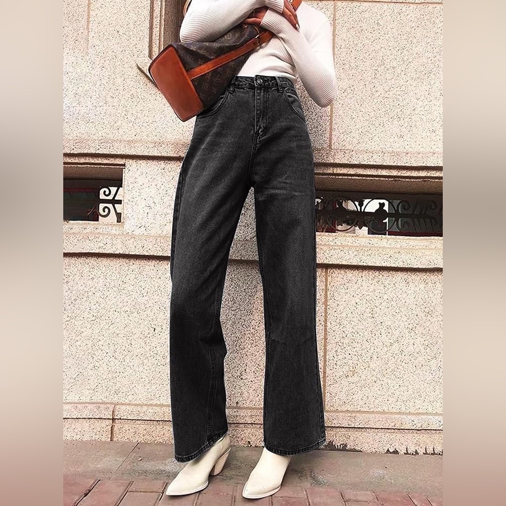 HDLTE Wide Leg Baggy Jeans